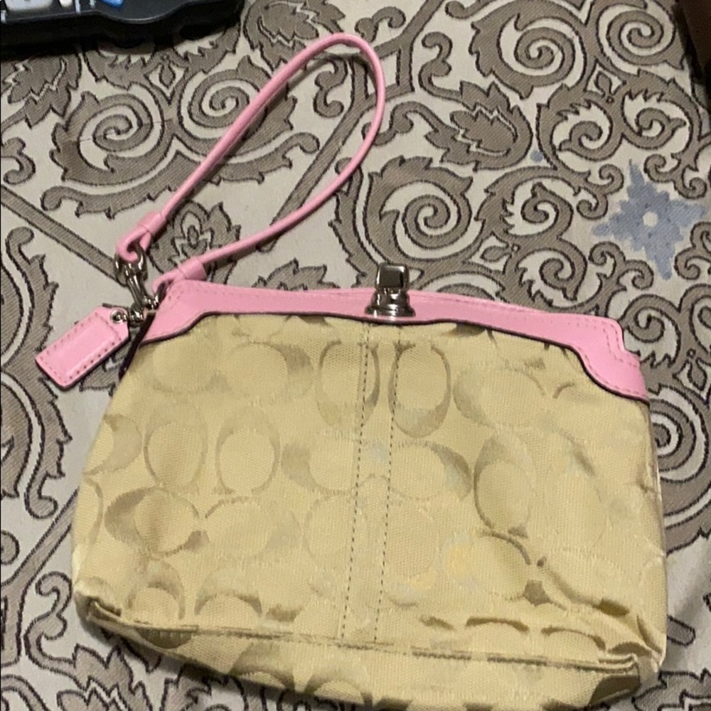 Coach wristlet